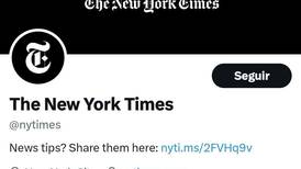 El Diario estadunidense The New York Times pierde su verificación en Twitter