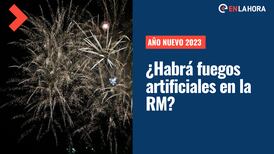 Año Nuevo 2023: Revisa si habrá fuegos artificiales en la Región Metropolitana y el resto del país