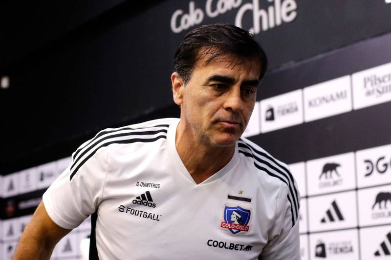 Gustavo Quinteros, entrenador actual de Colo Colo.