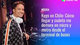 Kygo en Chile: Cómo llegar y cuánto me demoro en micro y metro al Espacio Riesco desde el terminal de buses