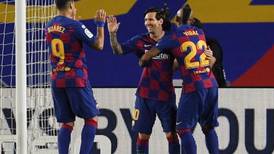 El Barcelona de Vidal venció al Leganés y se mantiene firme en la punta