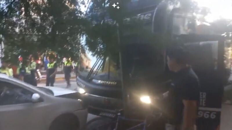 Accidente bus de River Plate