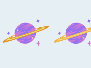 Test Visual: ¿Podrás encontrar las 3 diferencias entre los planetas en solo 10 segundos?