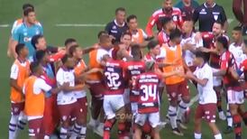 VIDEO | El tenso cruce entre Arturo Vidal y Felipe Melo en nueva derrota de Flamengo