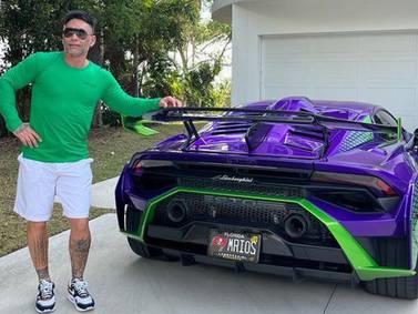 Marcelo Ríos presentó su nuevo Lamborghini Huracán STO: ¿Cuánto vale el auto de lujo del Chino?