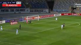 VIDEO | ¡No se puede creer! El insólito error del arquero de Magallanes en el gol de Botafogo 