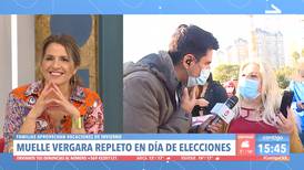 Tiktoker viñamarina emociona a Monserrat Álvarez y Julio César Rodríguez en cobertura de CHV: "Con él he podido salir adelante de una depresión"