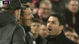 VIDEO | Casi se van a las manos: Jürgen Klopp y Mikel Arteta protagonizaron duro cruce en el duelo entre Liverpool y Arsenal