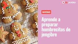 Receta de galletas de jengibre para Navidad: Conoce cómo preparar este clásico postre