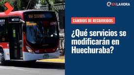 Cambios de recorridos en Huechuraba: ¿Qué servicios Red tendrán modificaciones y desde cuándo?