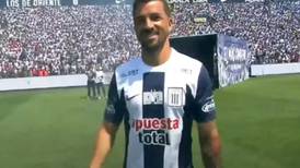 VIDEO | "Viene de nuestro hermano, Colo Colo": Gabriel Costa fue ovacionado en su presentación oficial en Alianza Lima