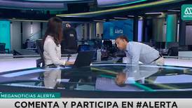 Inesperado desafío de periodista hizo a Rodrigo Sepúlveda abandonar en vivo el set de Meganoticias