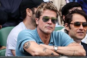 Brad Pitt se robó todas las miradas en Wimbledon por su eterna juventud