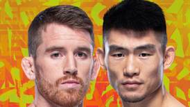 Cory Sandhagen vs Yadong Song: La cartelera completa de la UFC Fight Night de hoy