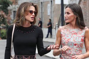 Reina Rania y reina Letizia derrochan estilo en su reencuentro en Madrid