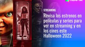 Halloween 2022: Revisa los estrenos de series, especiales y películas para ver en streaming y en los cines este 31 de octubre