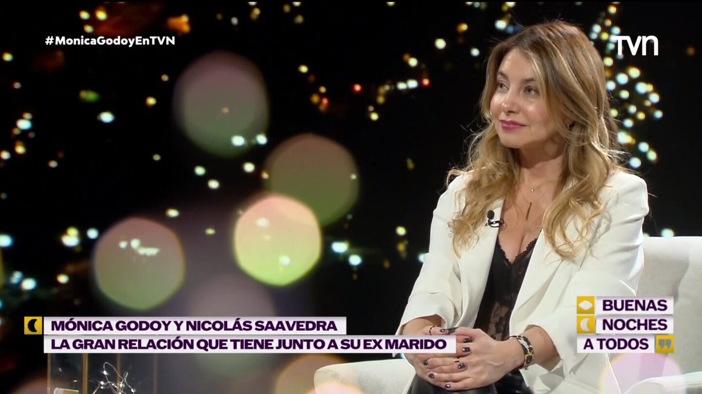 Mónica Godoy habla de su separación con Nicolás Saavedra en "Buenas Noches a Todos".