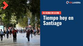 El tiempo en Santiago | ¿Cómo estará el clima este sábado 26 de marzo en la Región Metropolitana?