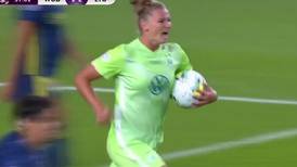 Llegó el descuento: Wolfsburgo se ilusiona con este gol de Alexandra Popp