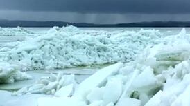 VIDEO | ¡Asombroso tsunami de hielo! mira aquí el inédito registro en timelapse