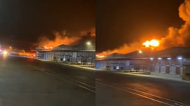 VIDEO | Violento incendio afecta bodegas en la comuna de Pudahuel