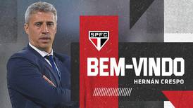 Nunca fue en La Roja: Presentaron a Hernán Crespo como nuevo entrenador del Sao Paulo