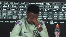 VIDEO | Vinícius rompe en llanto al hablar del racismo que sufre: “Nadie me está apoyando”