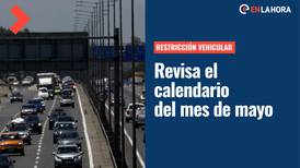 Restricción Vehicular: Conoce el calendario para el mes de mayo y a qué vehículos afecta