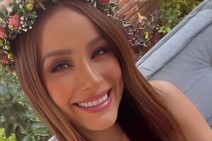 Cynthia Rodríguez reaparece tras dar a luz a su hijo Leoncito: “Peso 3 kilos”