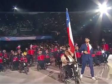VIDEO | Emocionante: así fue el desfile del Team Chile en los Juegos Parapanamericanos de Santiago 2023