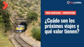 Vuelve el Tren Santiago - Concepción: ¿Cuándo son los próximos viajes y qué valor tienen los pasajes?