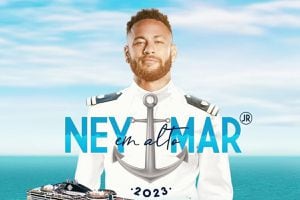 Tremenda fiesta de Neymar Jr: tres días en un crucero de lujo con 1.700 invitados