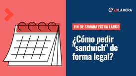 Fin de semana largo: ¿Cómo pedir "sandwich" este 9 de diciembre de forma legal?