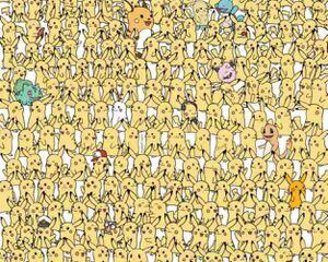 TEST VISUAL: El desafío de los Pikachus ¿Puedes encontrar las tres bananas escondidas?