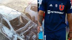 VIDEO | Hinchas de club argentino quemaron vehículo de exjugador campeón con la U