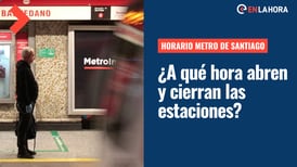 Metro de Santiago: ¿En qué horarios funcionarán sus estaciones este domingo 18 de diciembre?