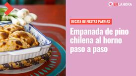 Receta empanadas de pino al horno: ¿Cómo hacer la masa y el relleno de las empanadas chilenas para estas Fiestas Patrias?