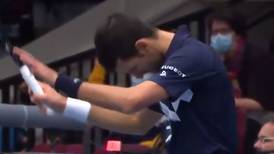 [VIDEO] ¡Showtime! Los espectaculares puntos que protagonizaron Djokovic y Krajinovic en el ATP de Viena