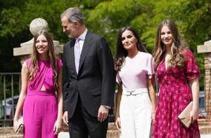 La princesa Leonor y la infanta Sofía a un mismo tratamiento que las hace ver diferente