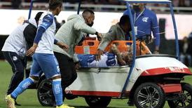 VIDEO | Imágenes sensibles: Jugador del Puebla de México sufrió dramática fractura de tobillo en duelo de la Liga MX