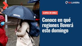 Lluvia en Chile | Conoce las regiones en las que habrá precipitaciones este domingo 22 de enero