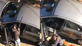 VIDEO | "¡No me mate, por favor!": Conductor sufrió violento asalto con rifle en Constitución
