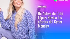 "Be Active" de Coté López en Cyber Monday: Cuánto cuesta y dónde comprar la colección de ropa deportiva