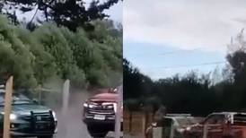 VIDEO | Hombre fue abatido en Osorno tras atacar a patrulla de Carabineros con su camioneta