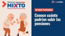 Reforma Previsional: ¿Cuánto aumentarían las pensiones con el sistema mixto?