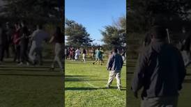 VIDEO | Carabinero fue dado de baja luego de disparar al aire en medio de una pelea