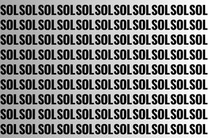 Solo los que tienen vista 10 de 10 pueden encontrar la palabra diferente