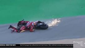 VIDEO | Terrible accidente en el Moto GP: piloto español terminó con múltiples fracturas