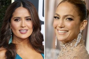 El gesto con el que Salma Hayek comprobó que no existe enemistad con Jennifer Lopez