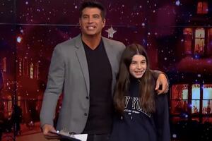 Mario Velasco sorprendió presentando a su hija en televisión